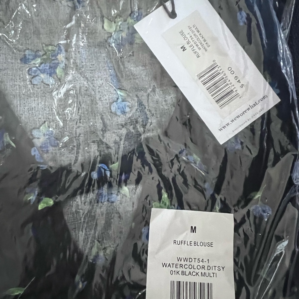 WeWoreWhat Ruffle Blouse - NWT - Picture 4 of 5